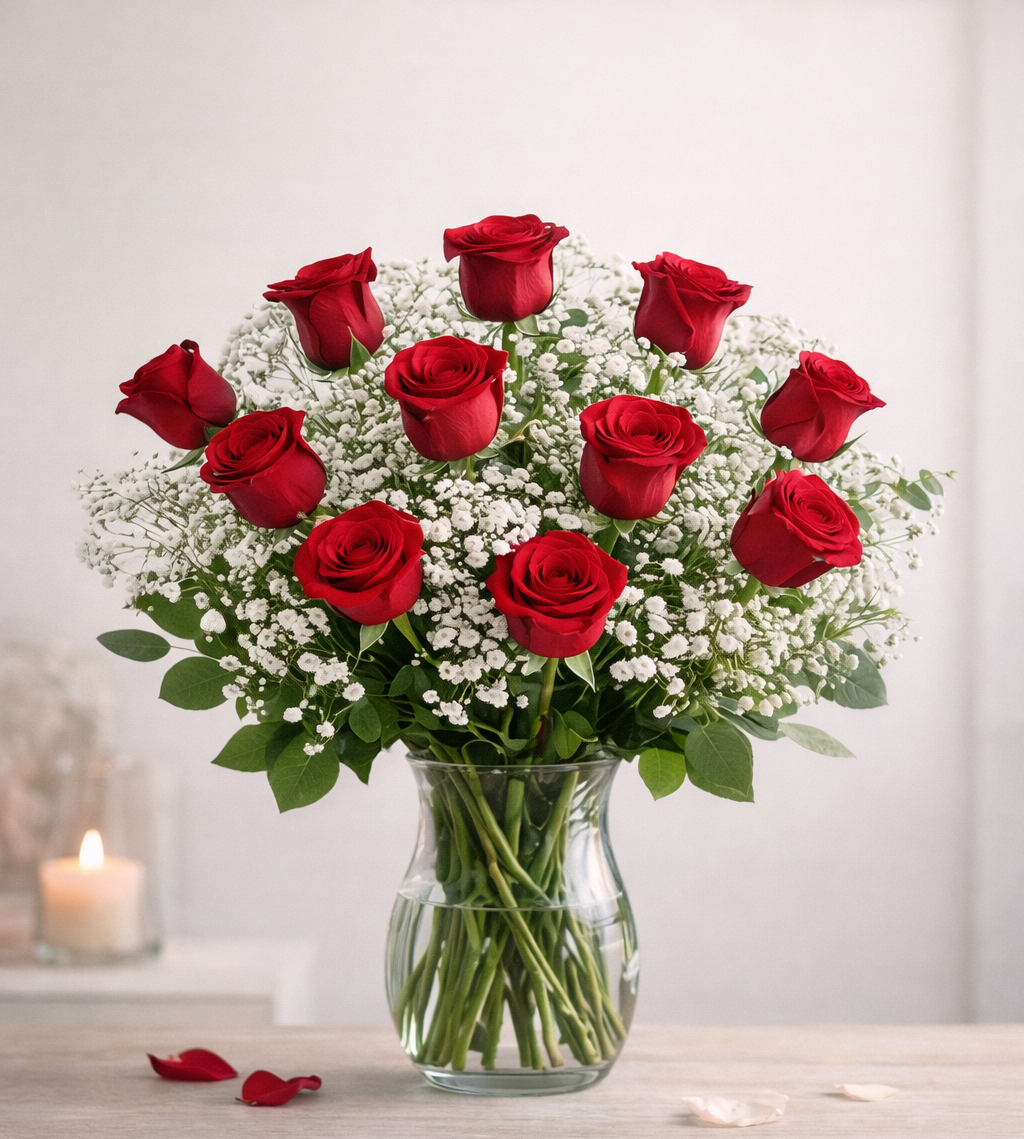 Classic Anniversary Dozen Roses