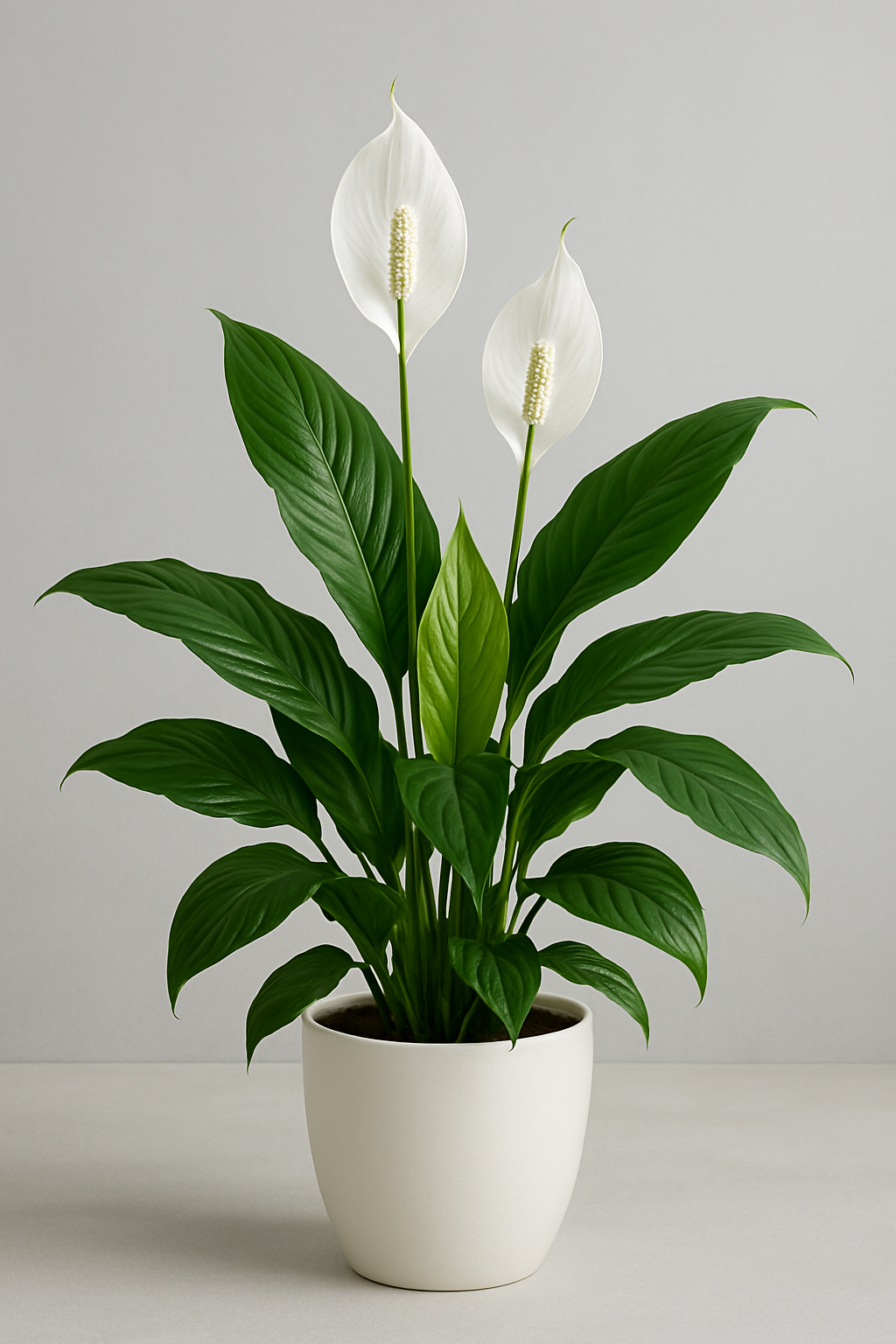 White Peace Lily Plant
