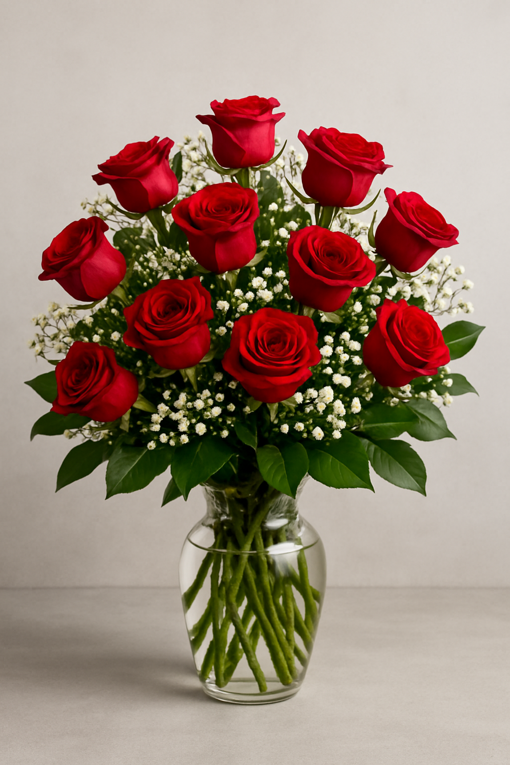 Romantic Red Rose Bouquet